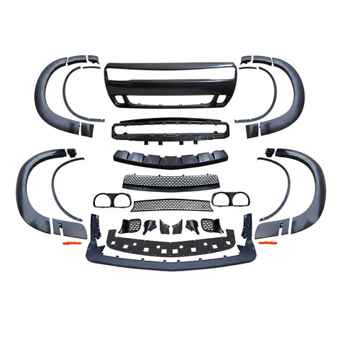 2008-2014 Dodge Challenger Demon Style Front Bumper with Wide Fender Flares