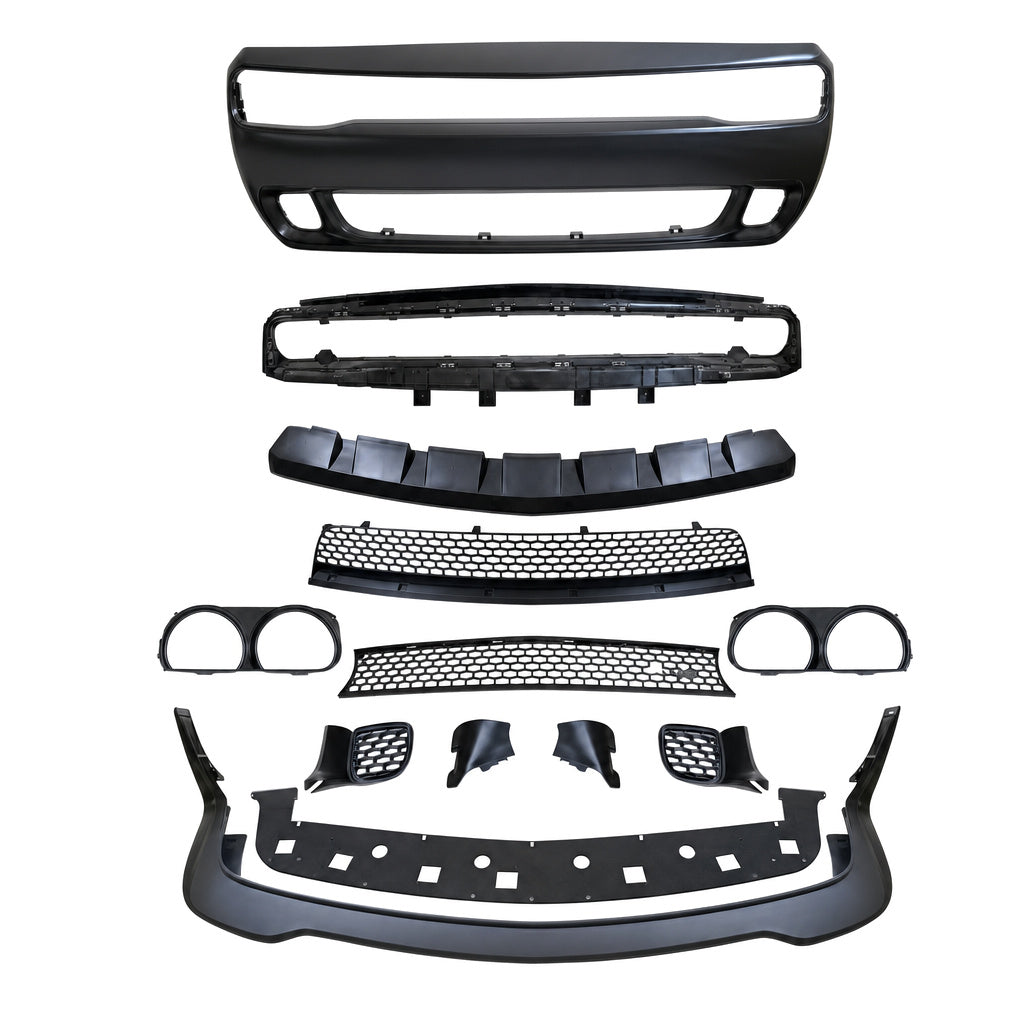 2008-2014 Dodge Challenger Hellcat Style Front Bumper