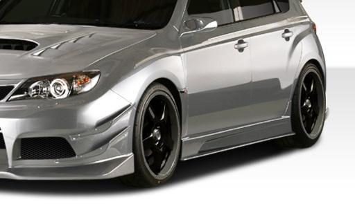2008-2014 Subaru Impreza STI 2011-2014 Impreza WRX VR-S Side Skirts - view 1