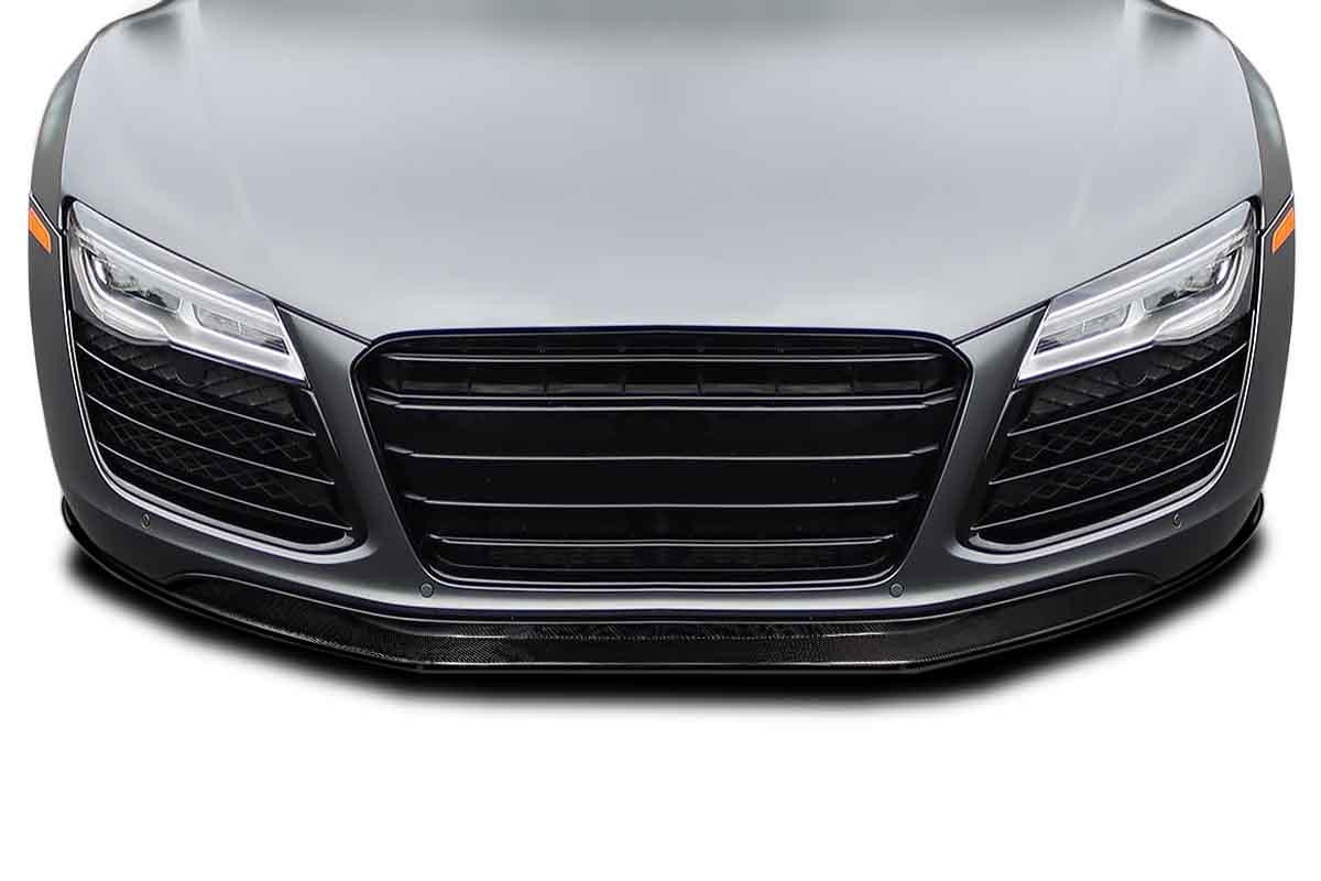 2008-2015 Audi R8 Global Front Lip Spoiler, Carbon Fiber - view 1