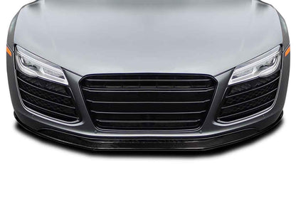 2008-2015 Audi R8 Global Front Lip Spoiler, Carbon Fiber - view 1