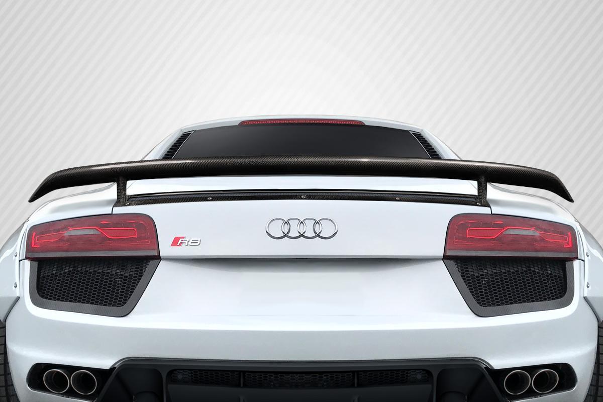2008-2015 Audi R8 GTS Rear Wing Spoiler, Carbon Fiber - view 1