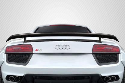 2008-2015 Audi R8 GTS Rear Wing Spoiler, Carbon Fiber - view 1