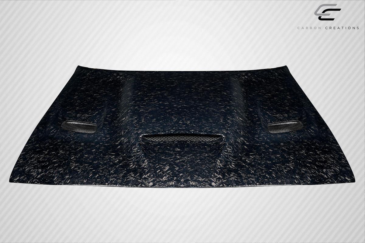 2008-2023 Dodge Challenger AeroForge Dritech Hellcat Look Hood - view 2