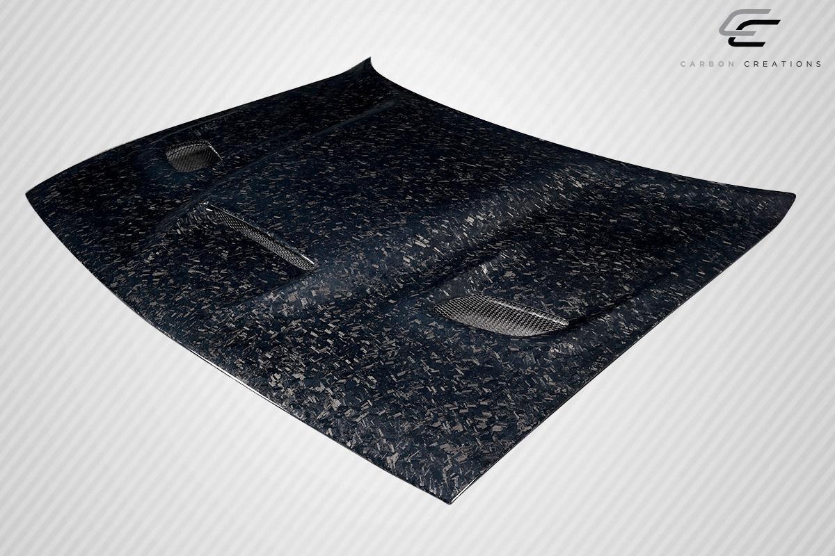 2008-2023 Dodge Challenger AeroForge Dritech Hellcat Look Hood - view 3