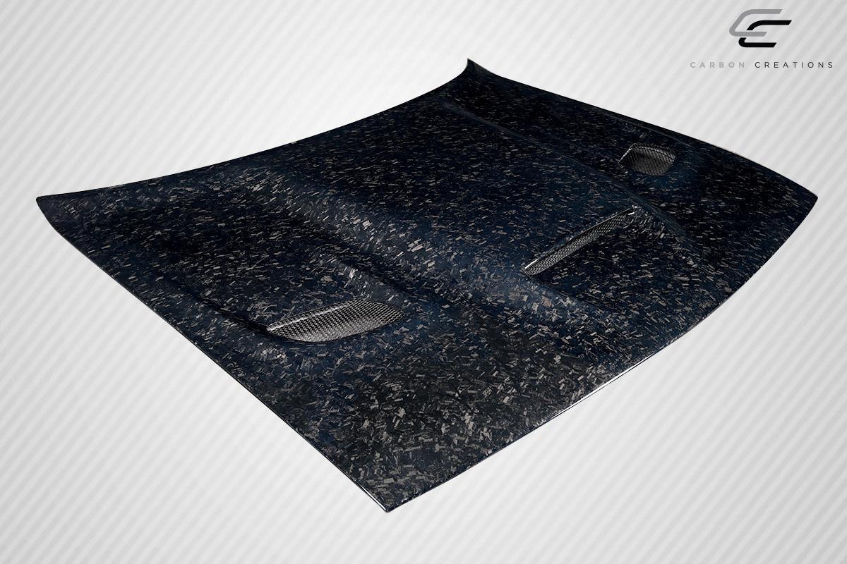 2008-2023 Dodge Challenger AeroForge Dritech Hellcat Look Hood - view 4