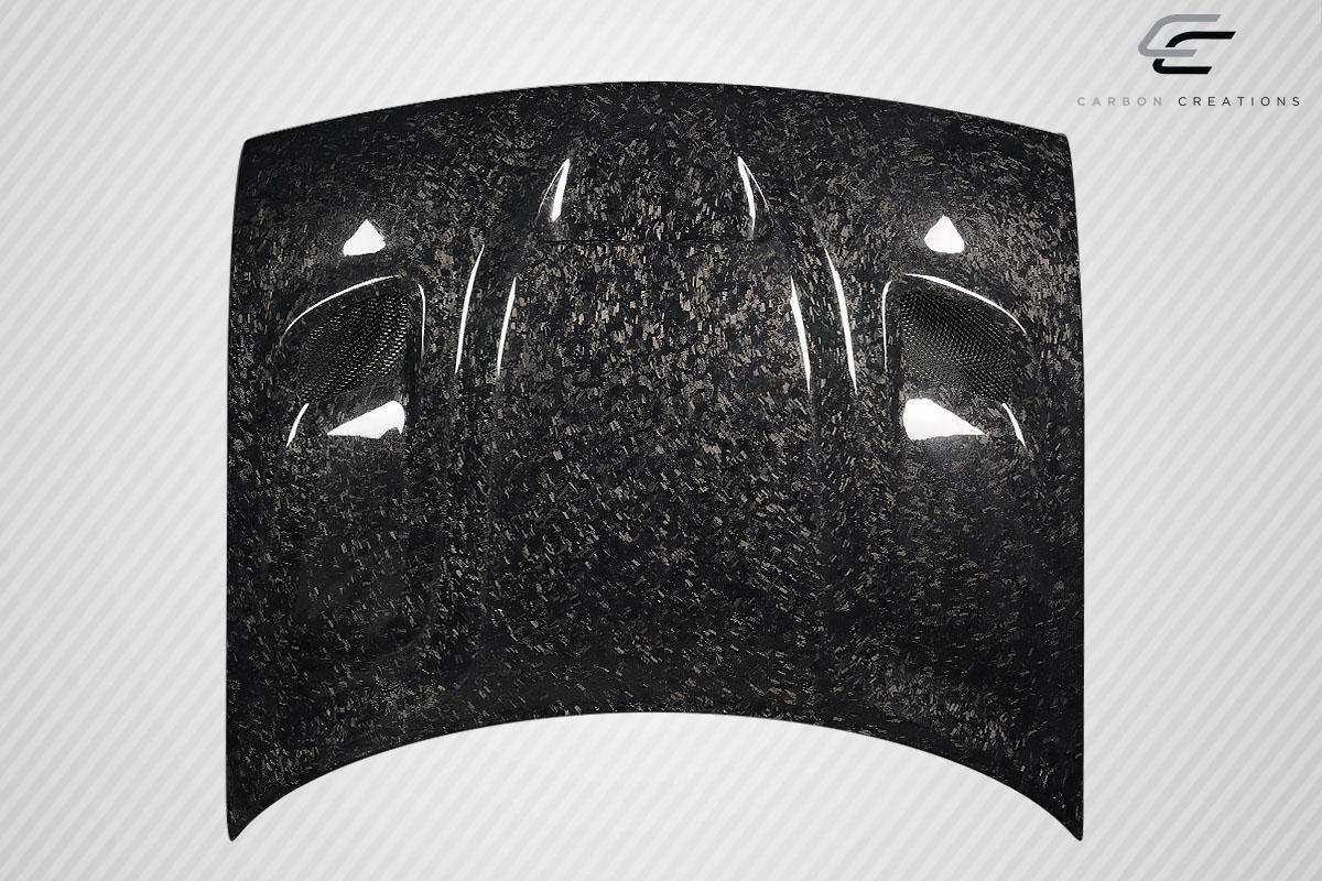2008-2023 Dodge Challenger AeroForge Dritech Hellcat Look Hood - view 5
