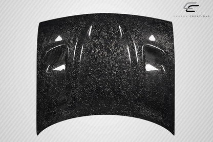 2008-2023 Dodge Challenger AeroForge Dritech Hellcat Look Hood - view 5