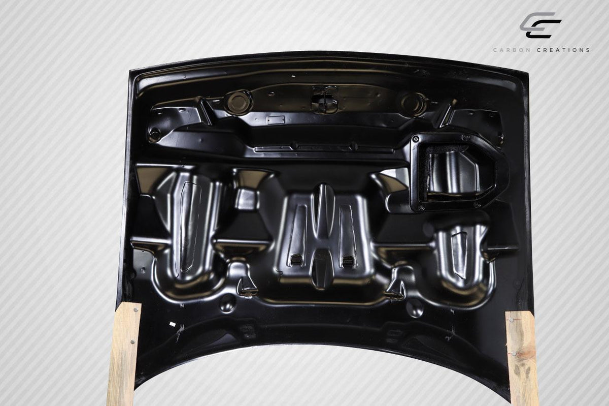 2008-2023 Dodge Challenger Demon Look Hood, Carbon Fiber - view 11