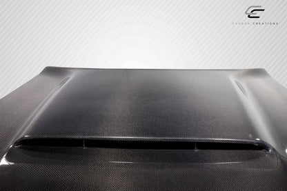 2008-2023 Dodge Challenger Demon Look Hood, Carbon Fiber - view 9