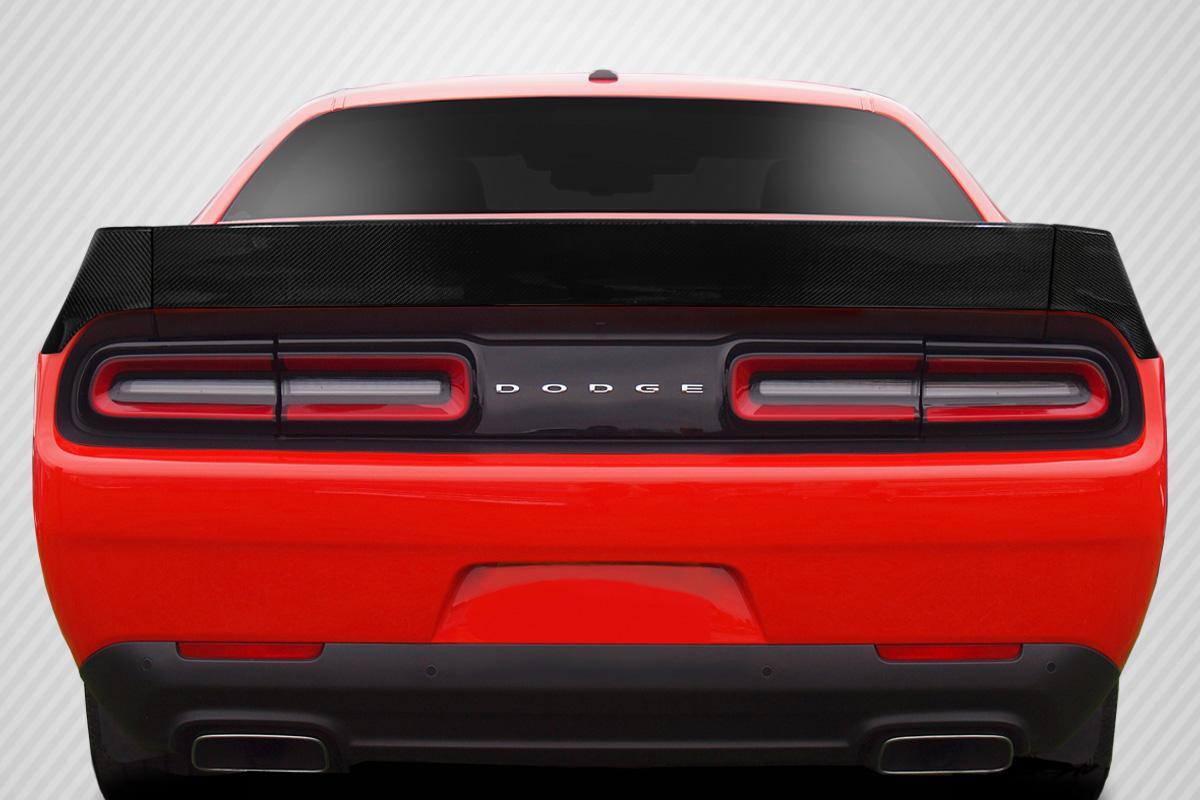 2008-2023 Dodge Challenger DriTech Novara Wing, Carbon Fiber - view 1