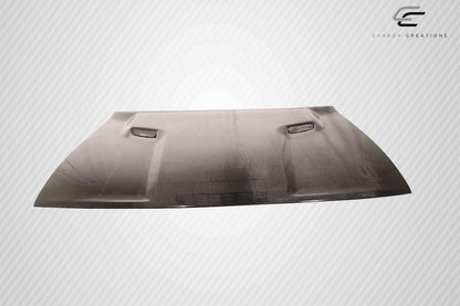 2008-2023 Dodge Challenger SRT Look Hood, Carbon Fiber - view 5