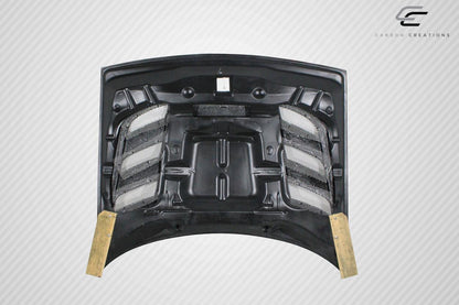 2008-2023 Dodge Challenger Viper Look Hood, Carbon Fiber - view 10