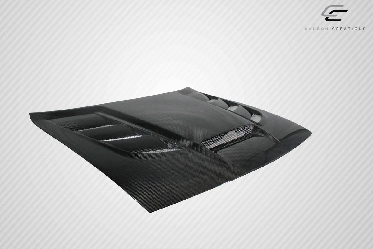 2008-2023 Dodge Challenger Viper Look Hood, Carbon Fiber - view 8