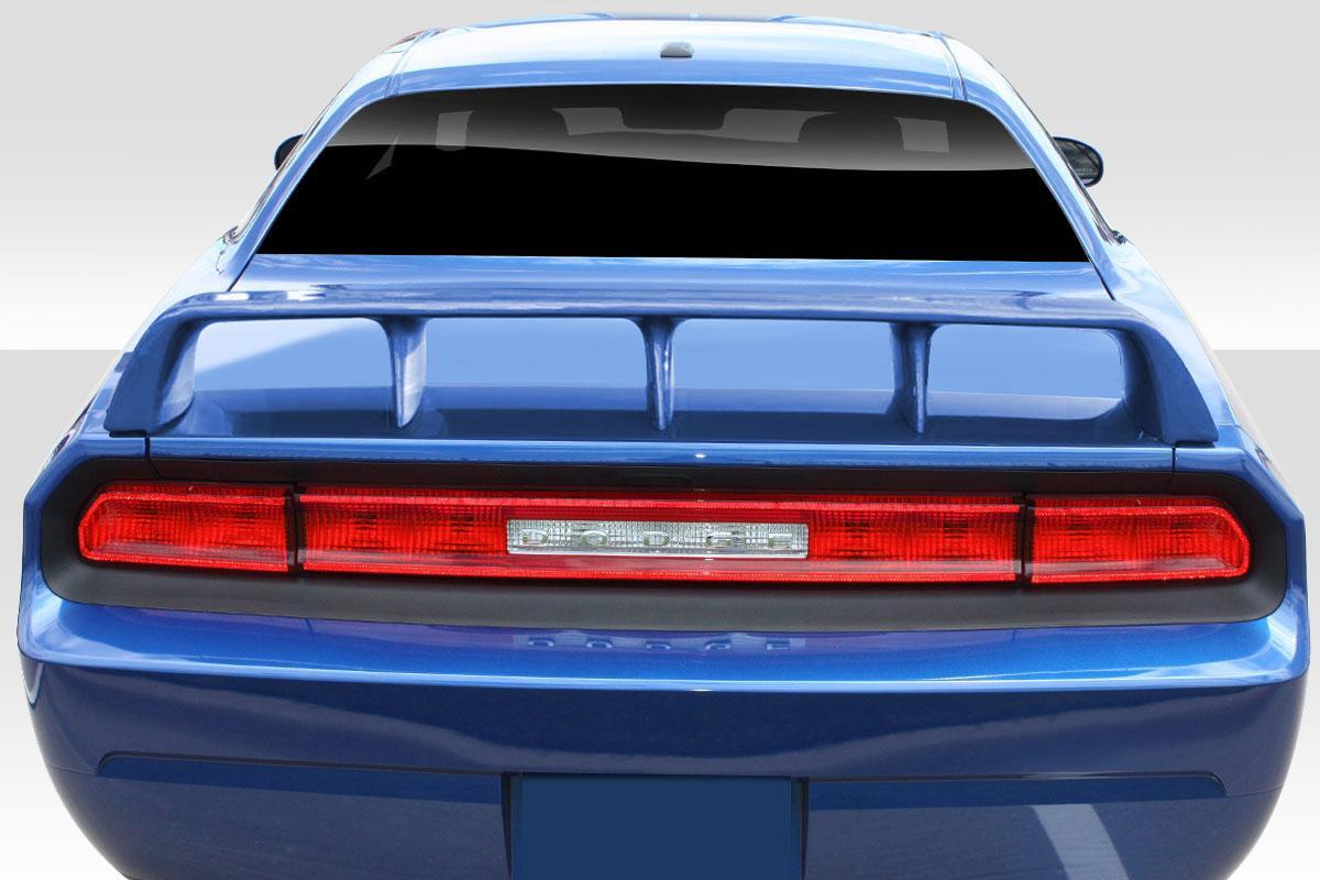 2008-2023 Dodge Challenger CVX Wing Spoiler, Fiberglass - view 1