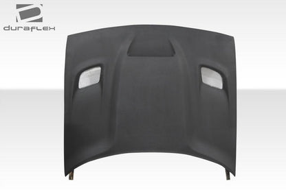 2008-2023 Dodge Challenger Hellcat Look Hood, Fiberglass - view 4