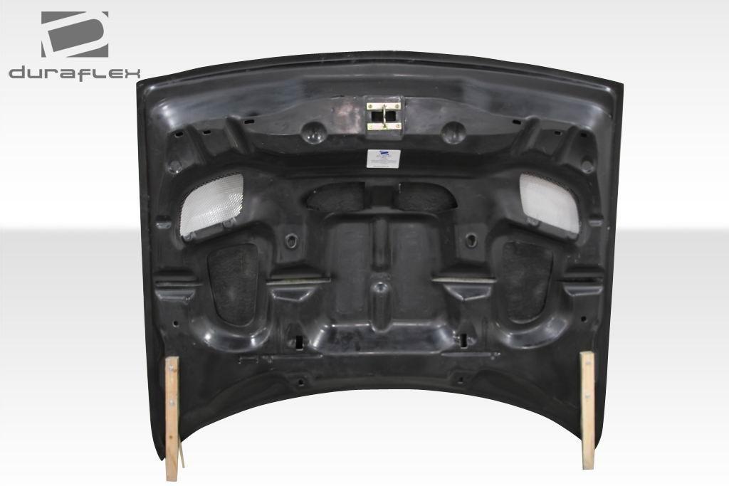 2008-2023 Dodge Challenger Hellcat Look Hood, Fiberglass - view 7