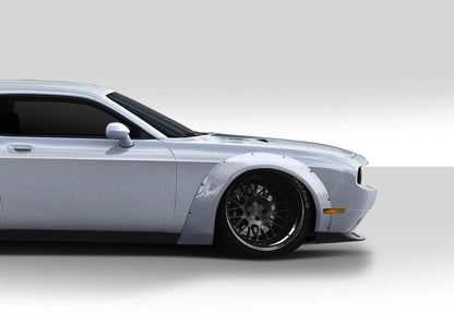 2008-2023 Dodge Challenger Novara Wide Body Front Fender Flares - view 1