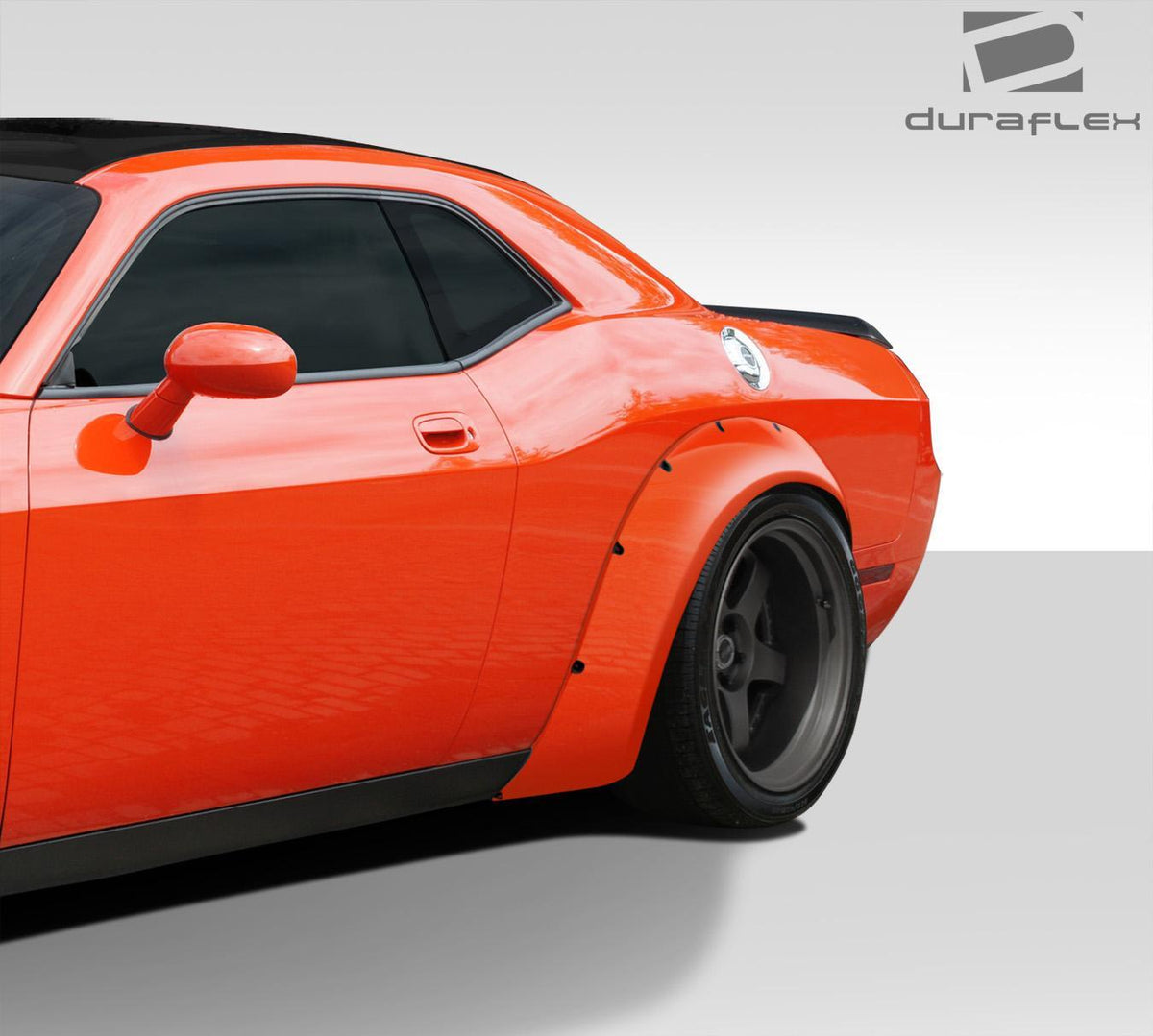 2008-2023 Dodge Challenger Novara Wide Body Rear Fender Flares - view 2