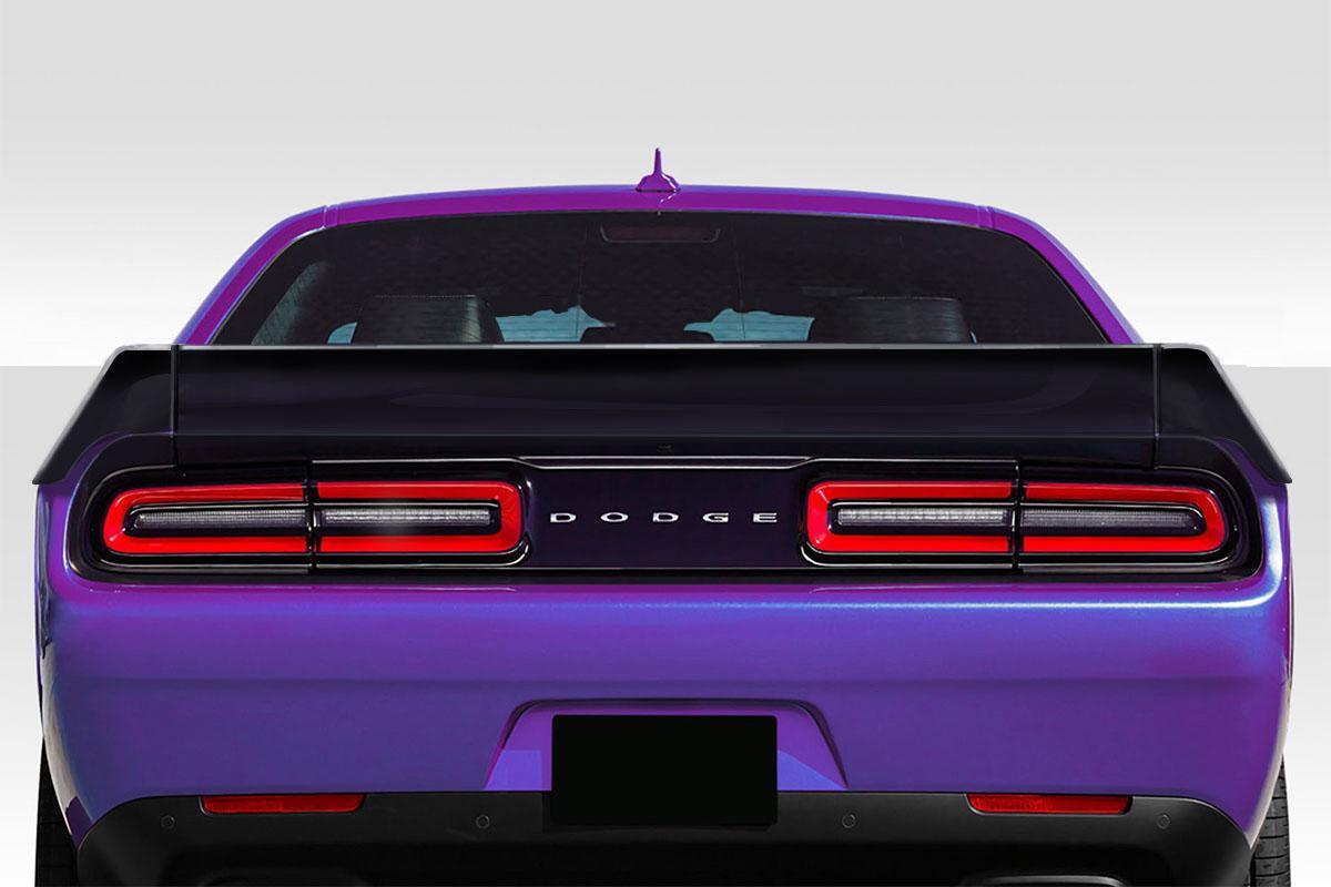 2008-2023 Dodge Challenger Novara Wing, Fiberglass - view 1
