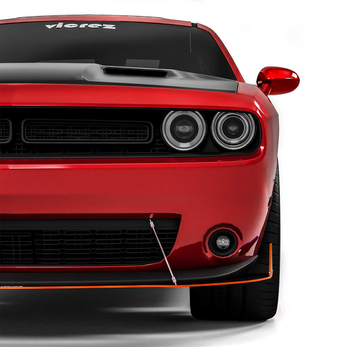 2008-2023 Dodge Challenger GT R/T SXT VZ Front Splitter - view 10