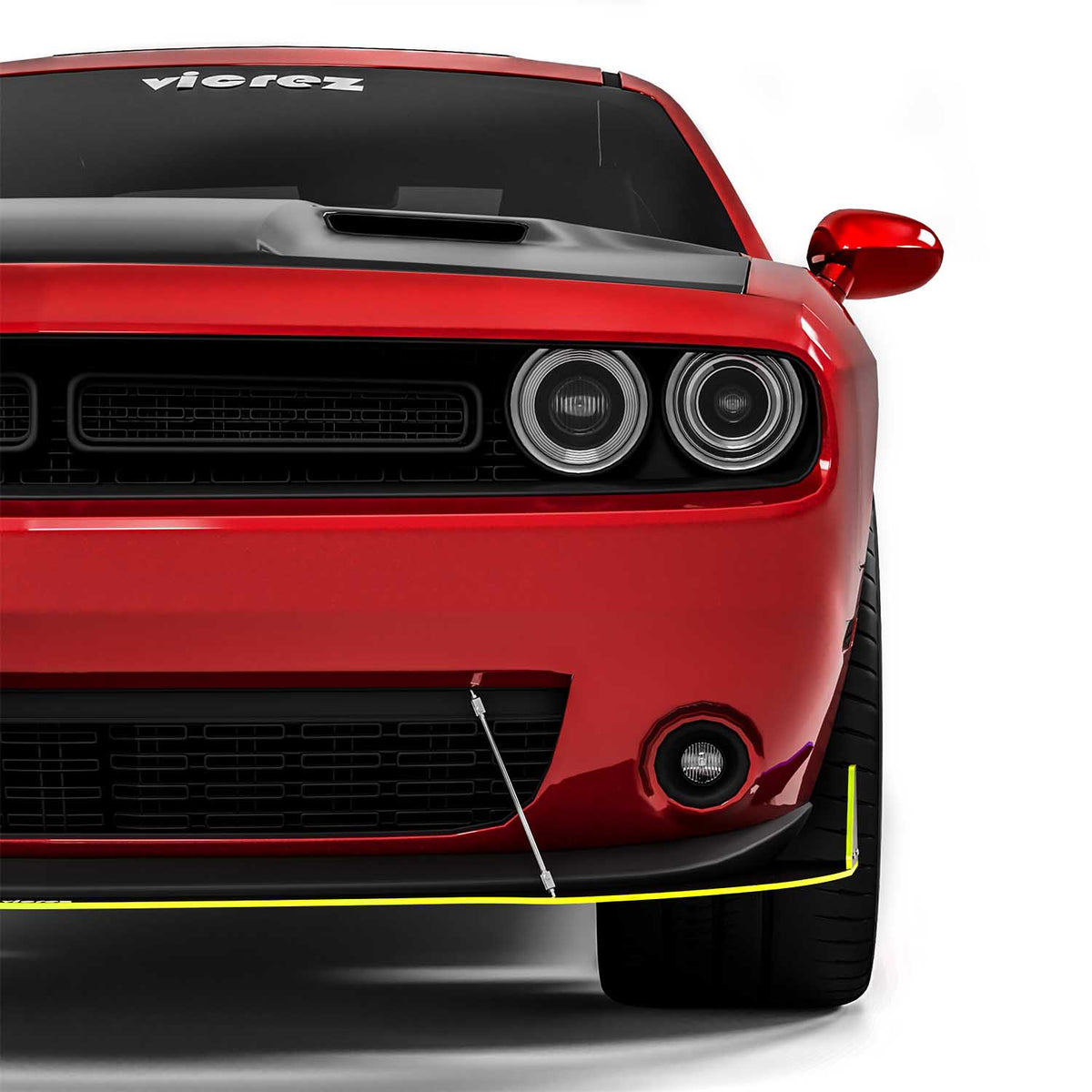 2008-2023 Dodge Challenger GT R/T SXT VZ Front Splitter - view 11