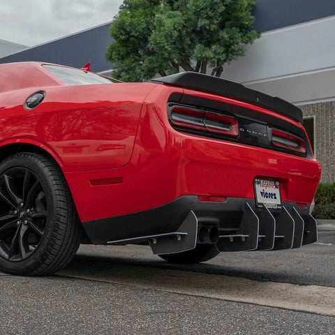 2008-2023 Dodge Challenger Centa VR2 Rear Diffuser