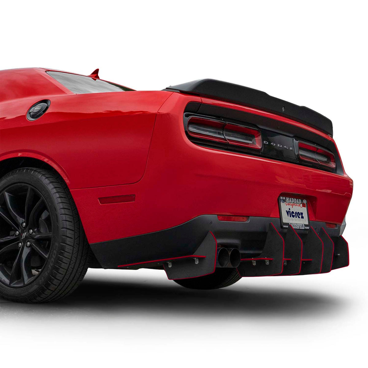 2008-2023 Dodge Challenger Centa VR2 Rear Diffuser - view 16