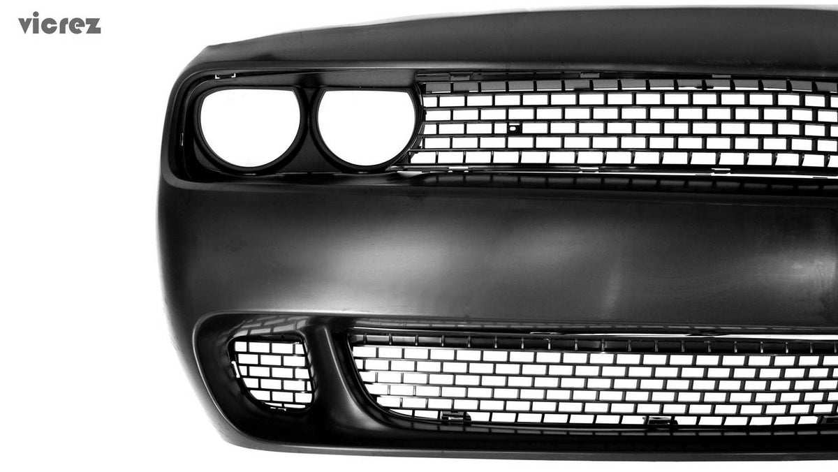 2008-2023 Dodge Challenger Demon Style Front Bumper - view 4