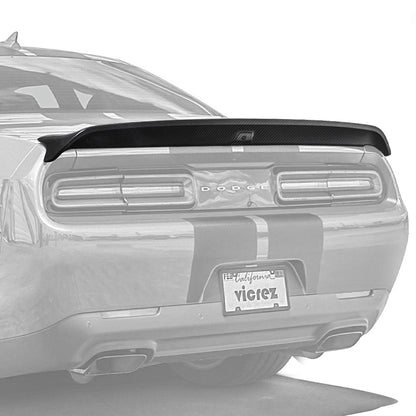 2008-2023 Dodge Challenger Hellcat Redeye Spoiler, Gloss Carbon - view 2