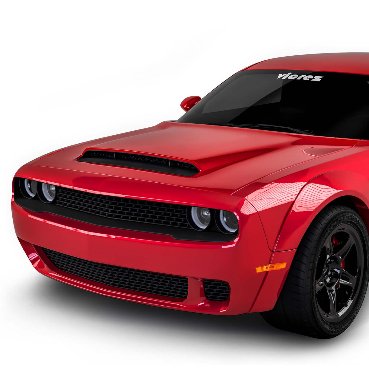 2008-2023 Dodge Challenger Demon Style Hood w/ Air Vent Scoop