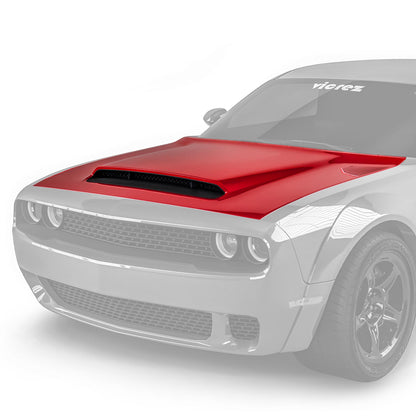 2008-2023 Dodge Challenger Demon Style Hood w/ Air Vent Scoop - view 2