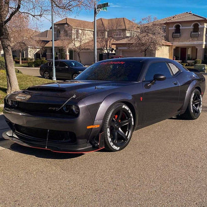 2008-2023 Dodge Challenger Demon Style Hood w/ Air Vent Scoop - view 6