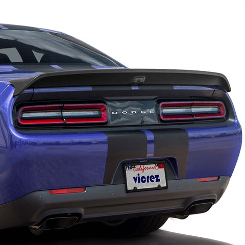 2008-2023 Dodge Challenger Rear Spoiler Redeye Hellcat Style W/ Camera Hole