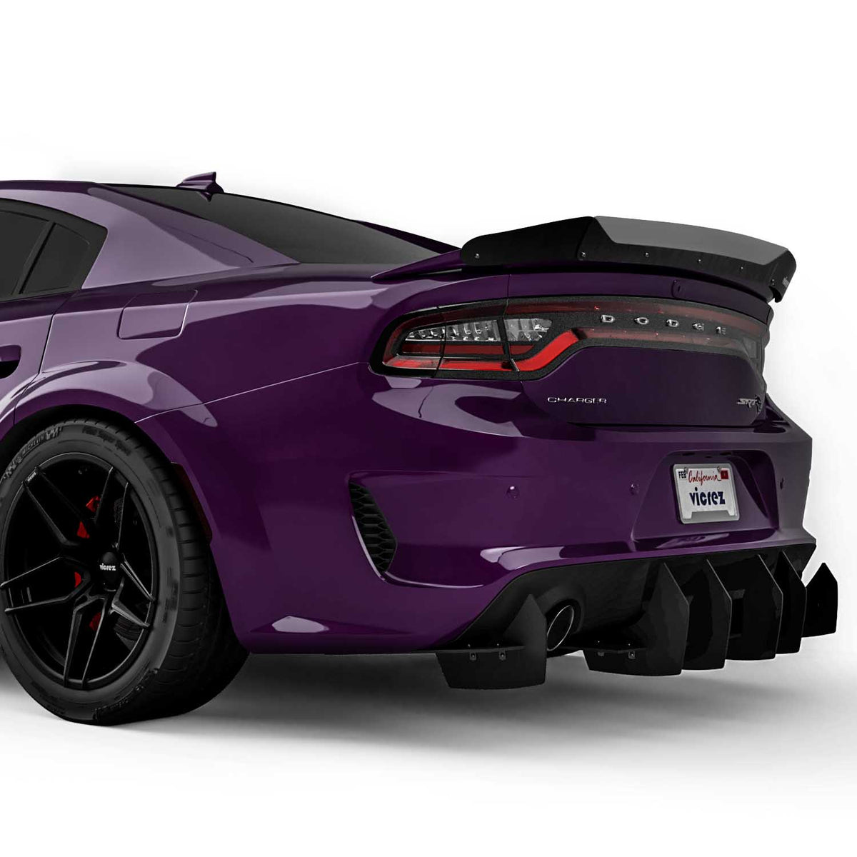 2008-2023 Dodge Charger Centa VR2 Rear Diffuser