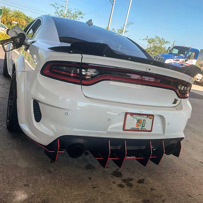 2008-2023 Dodge Charger Centa VR2 Rear Diffuser - view 6
