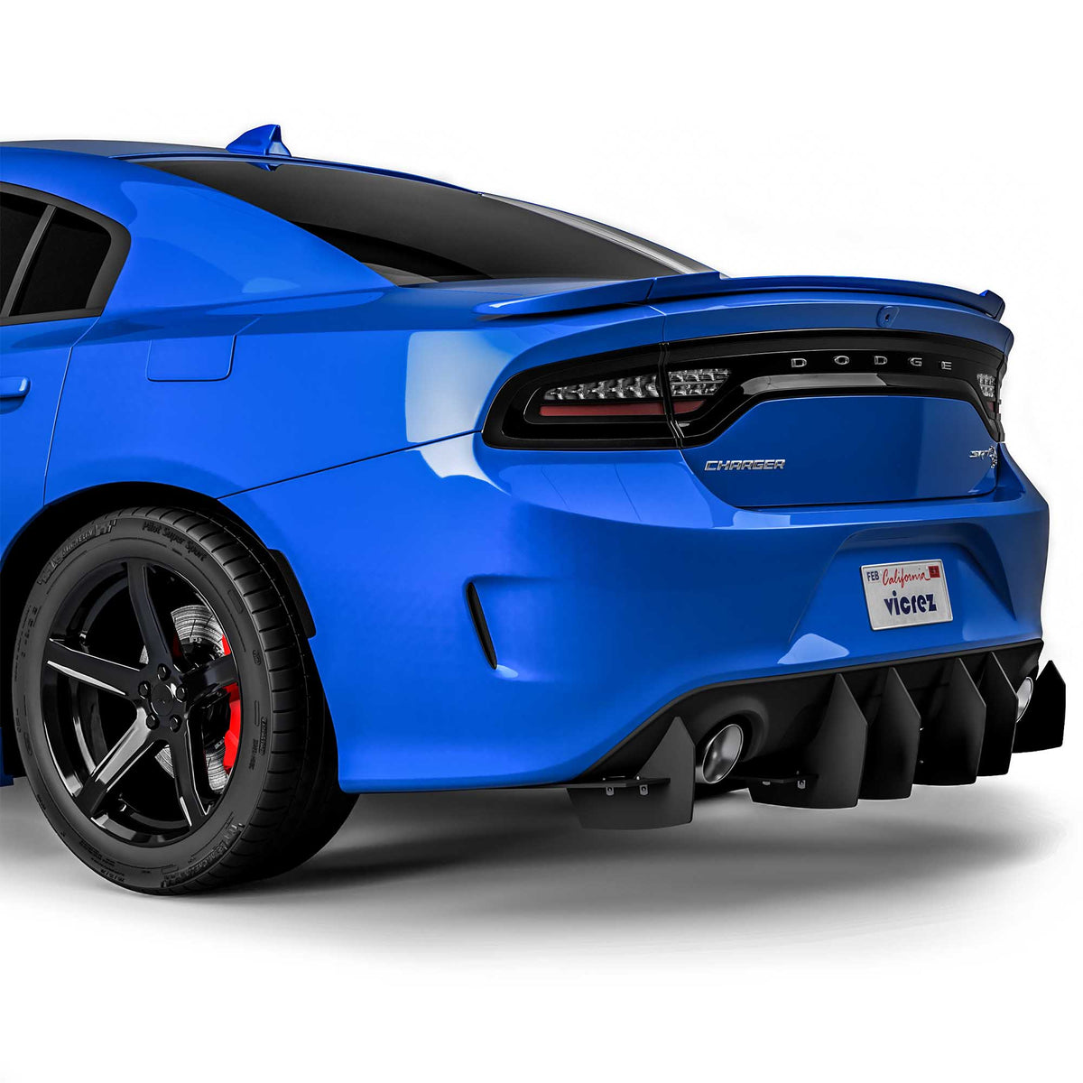 2008-2023 Dodge Charger Centa VR2 Rear Diffuser - view 7