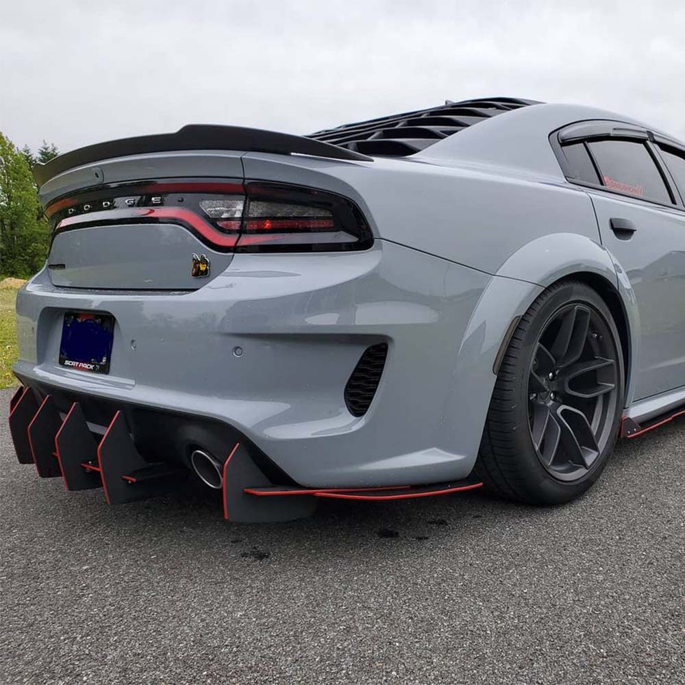 2008-2023 Dodge Charger Centa VR2 Rear Diffuser - view 8