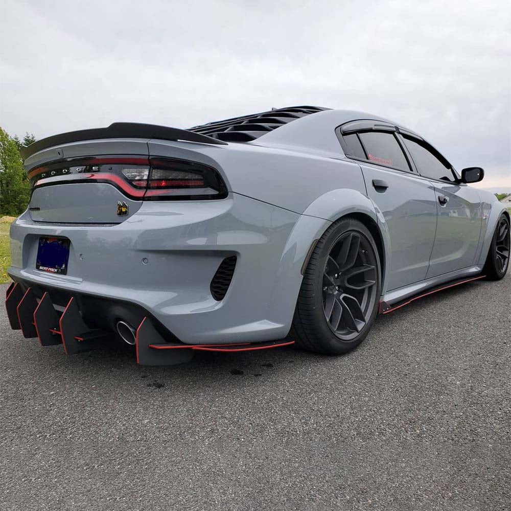 2008-2023 Dodge Charger Centa VR2 Rear Diffuser - view 9