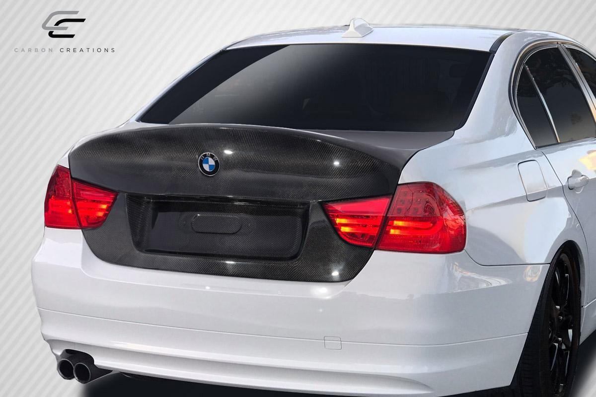 2009-2011 BMW 3 Series E90 4DR CSL Look Trunk, Carbon Fiber - view 2