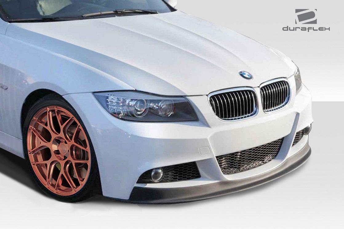 2009-2011 BMW 3 Series E90 4DR AK-M Front Lip Spoiler - 1 Piece ( M - view 2