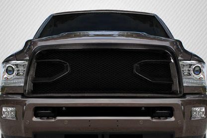 2009-2012 Dodge Ram 1500 Widow Grille, Carbon Fiber - view 1