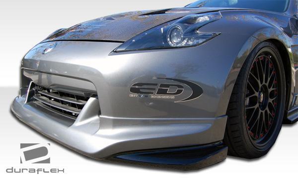 2009-2012 Nissan 370Z Z34 N-1 Front Lip Under Spoiler Air Dam - view 2