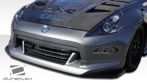 2009-2012 Nissan 370Z Z34 N-1 Front Lip Under Spoiler Air Dam - view 3