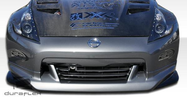 2009-2012 Nissan 370Z Z34 N-1 Front Lip Under Spoiler Air Dam - view 4