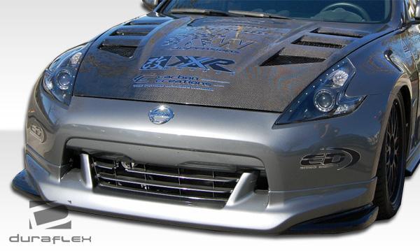 2009-2012 Nissan 370Z Z34 N-1 Front Lip Under Spoiler Air Dam - view 7
