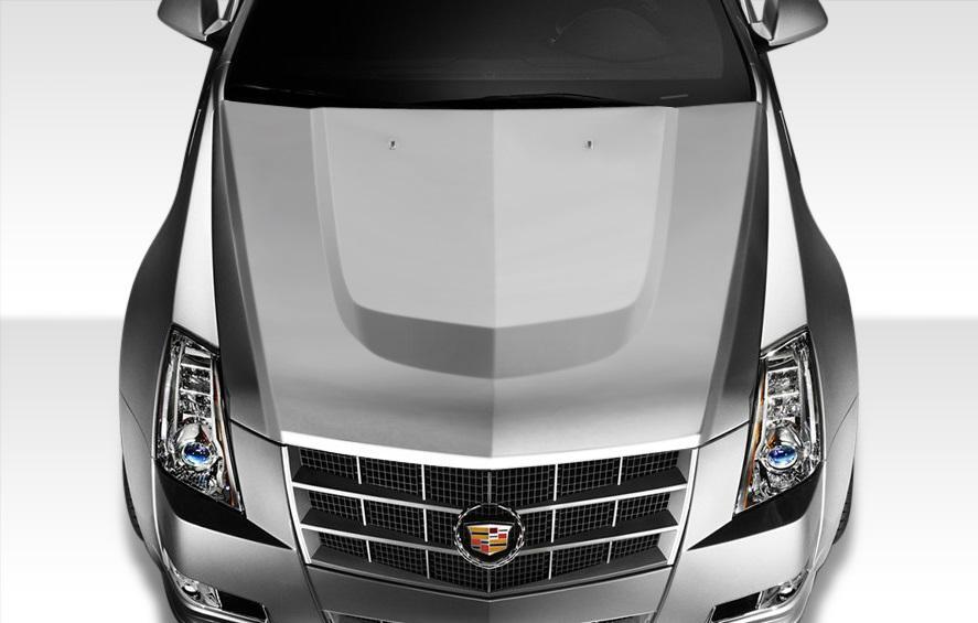 2009-2014 Cadillac CTS-V OEM Look Hood, Fiberglass - view 1