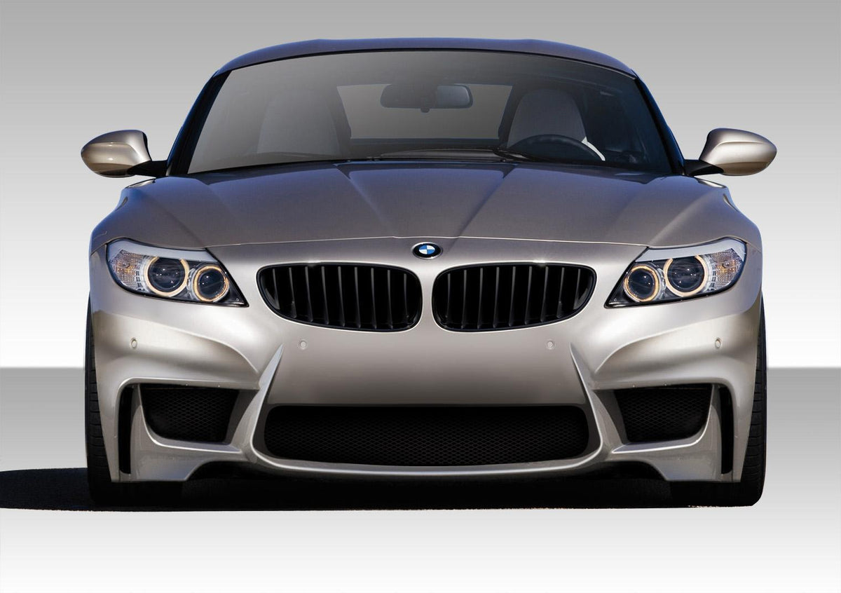 2009-2016 BMW Z4 1M Look Front Bumper Cover, Fiberglass - view 1