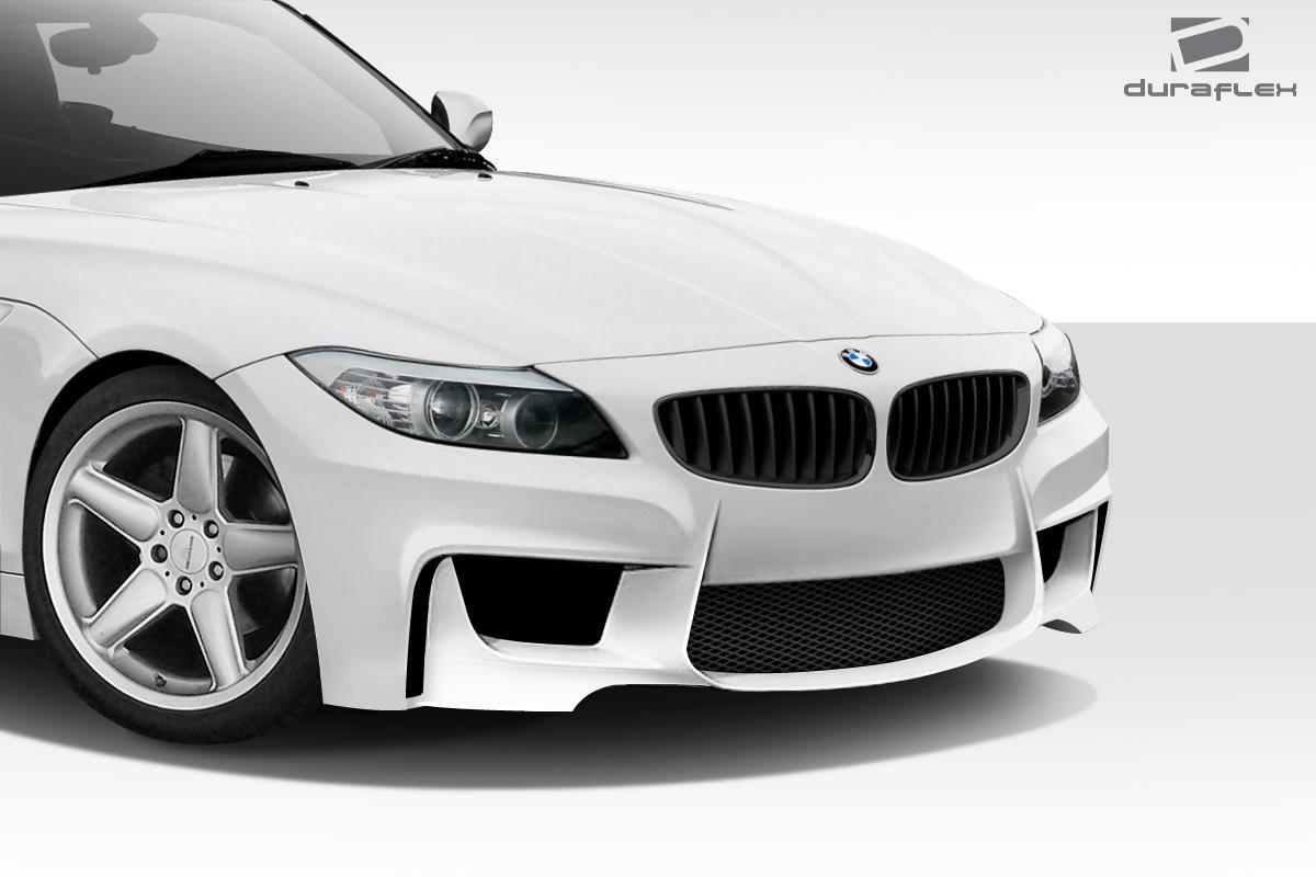 2009-2016 BMW Z4 1M Look Front Bumper Cover, Fiberglass - view 2