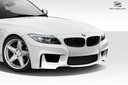 2009-2016 BMW Z4 1M Look Front Bumper Cover, Fiberglass - view 2